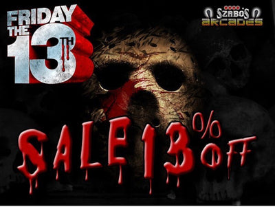 Friday 13th sale 13% off