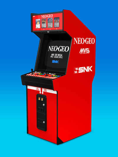 Neo Geo MVS-4 upright sides and front art Now available!