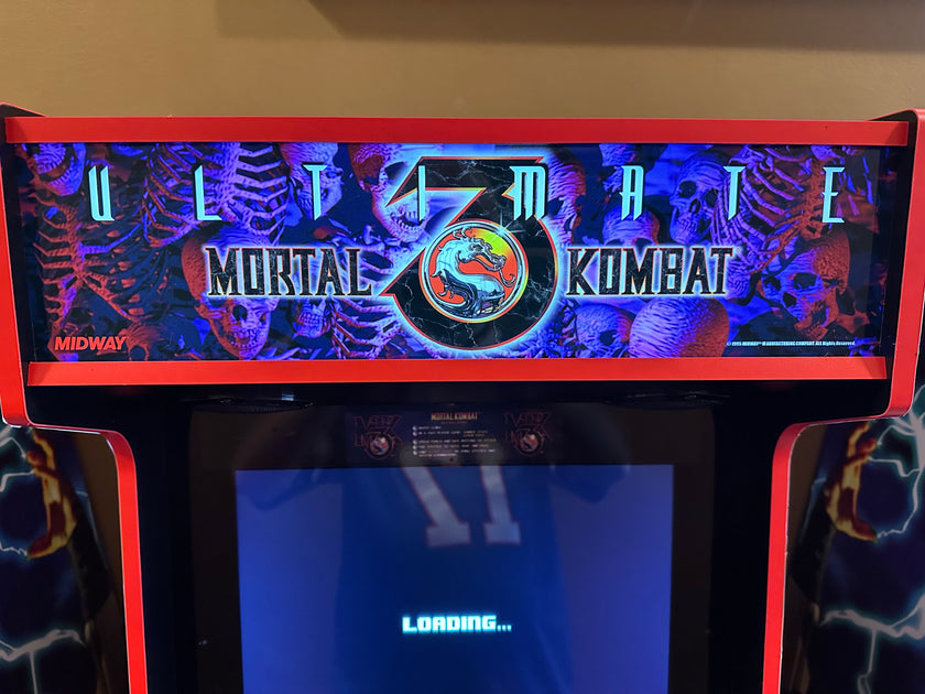 Arcade 1up Mk3 Ultimate marquee for 30th and deluxe model