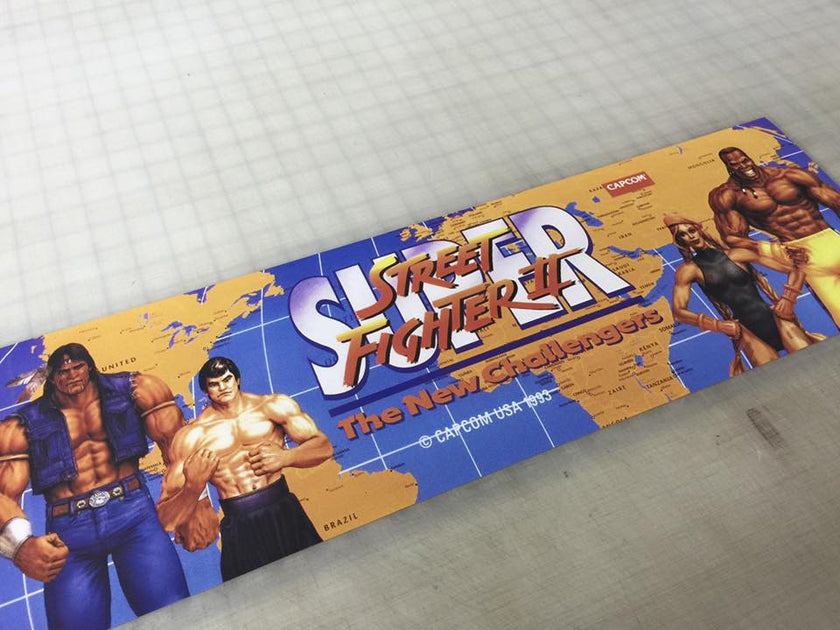 Super Street Fighter 2 marquee – Szabo's Arcades