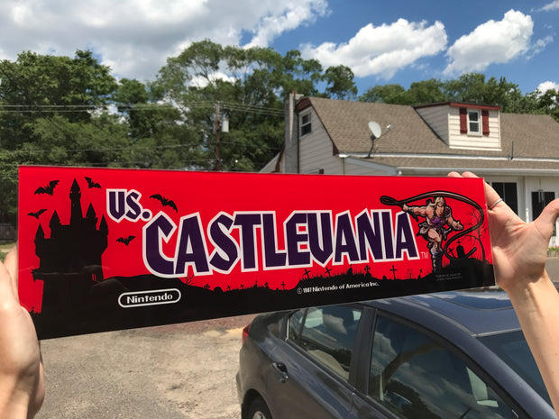Castlevania custom marquee