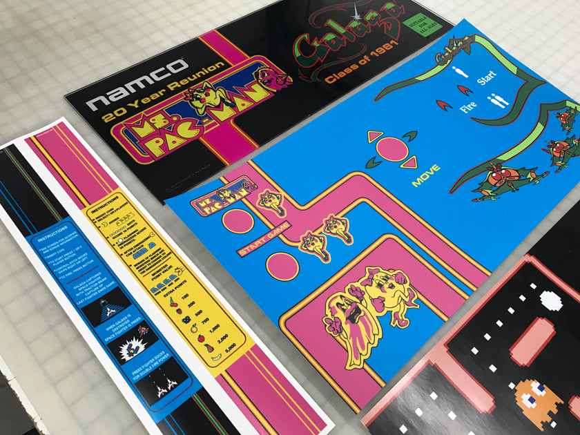  Man 1st Anniversary バッジ まとめ売りバラ売り⭕ Ms Pacman Galaga Anniversary Marquee (full size cabinet) – Szabo's