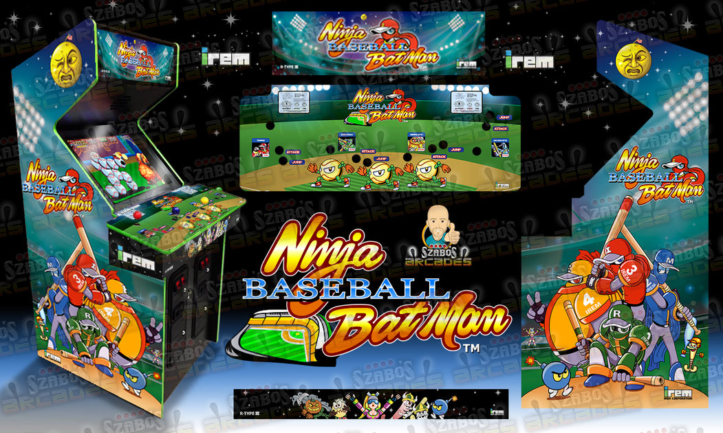 Ninja Baseball Bat Man- Full Art Set – Szabo's Arcades