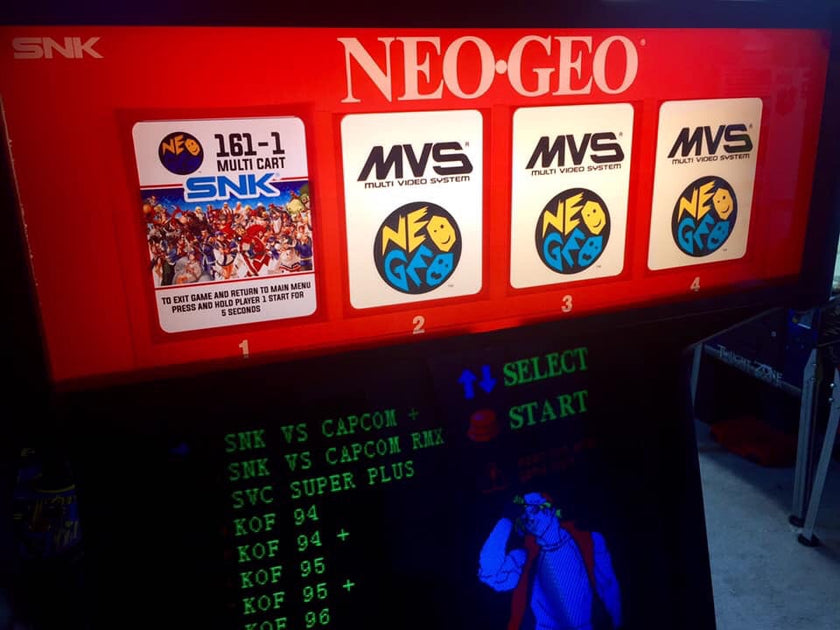 Neo•Geo multi-cart insert. – Szabo's Arcades
