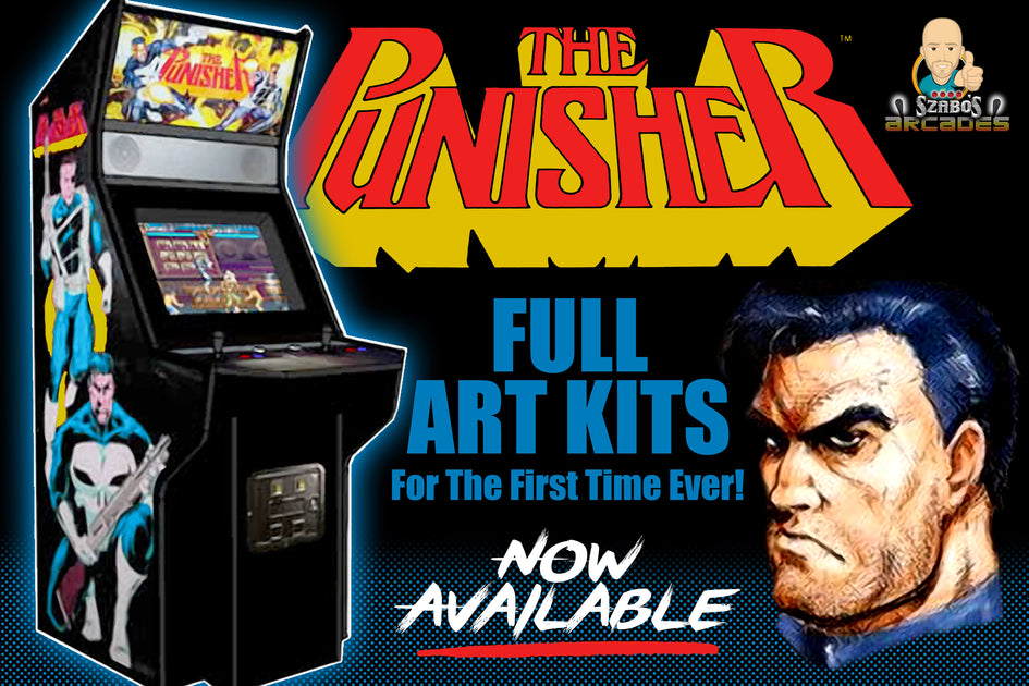 The Punisher full art kit – Szabo's Arcades