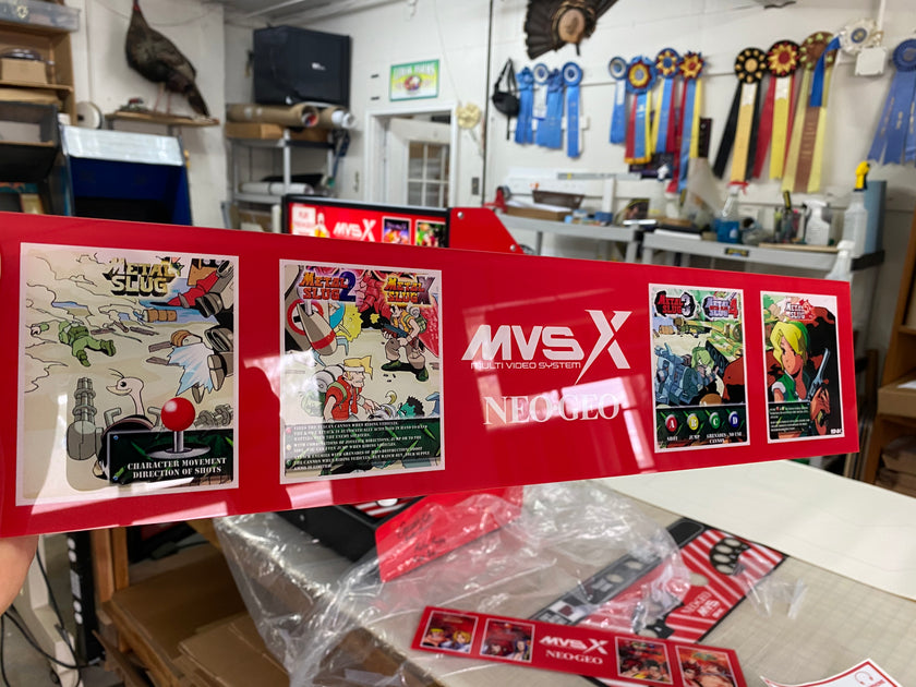 MVSX Metal slug marquee – Szabo's Arcades
