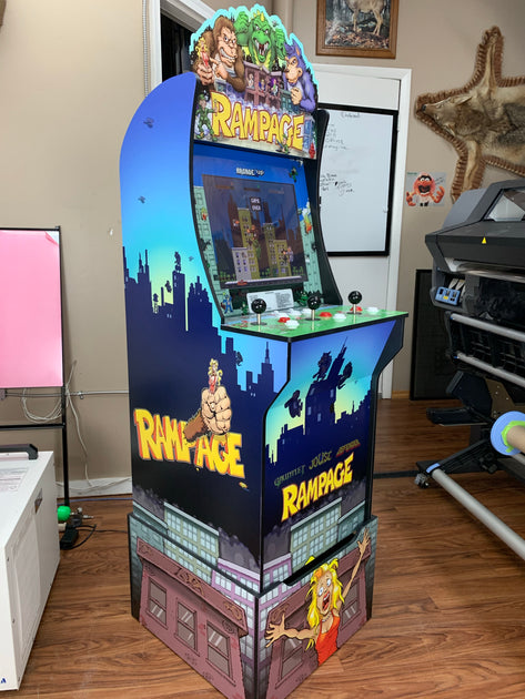 Arcade1up 'Rampage' Game Machine Review: Good Coin-Op Gaming, But Just Shy  of Greatness
