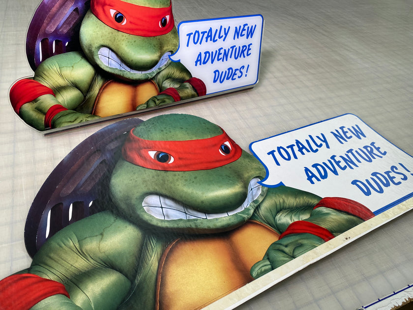 Arcade 1up Turtles in Time original topper – Szabo's Arcades