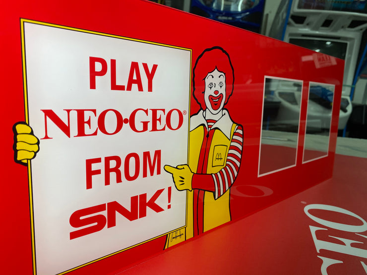 Neo Geo 2 slot Ronald McDonald marquee