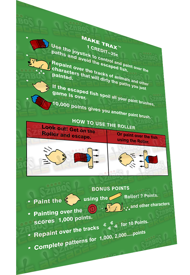 make trax instruction card