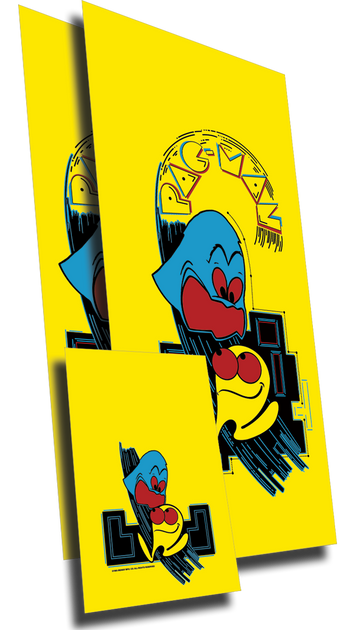 Pacman-Side Art – Szabo's Arcades