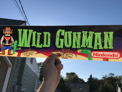 NOW AVAILABE! custom Wild Gunman Marquee
