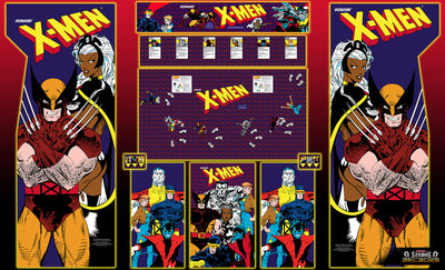 Xmen 6 player arcade full Kit ( Now Available to order )