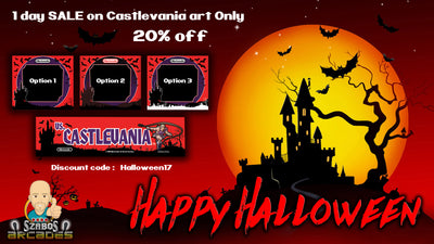 Happy Halloween Sale 20% off Castlevania art