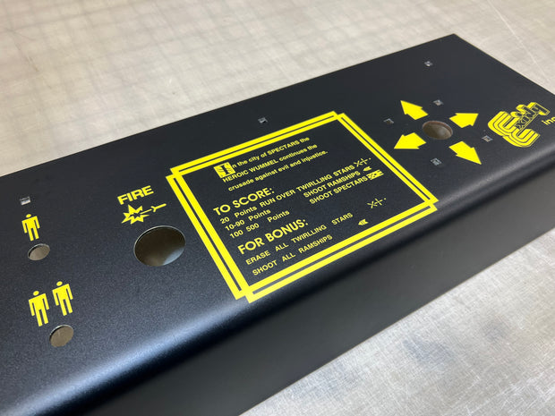 Spectar control panel overlay