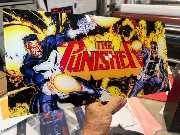 Arcade 1up punisher - for Big Blue Marquee
