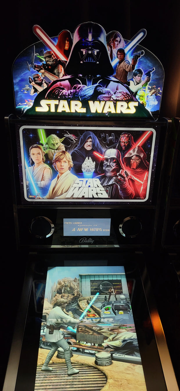Arcade 1up Star Wars pinball topper