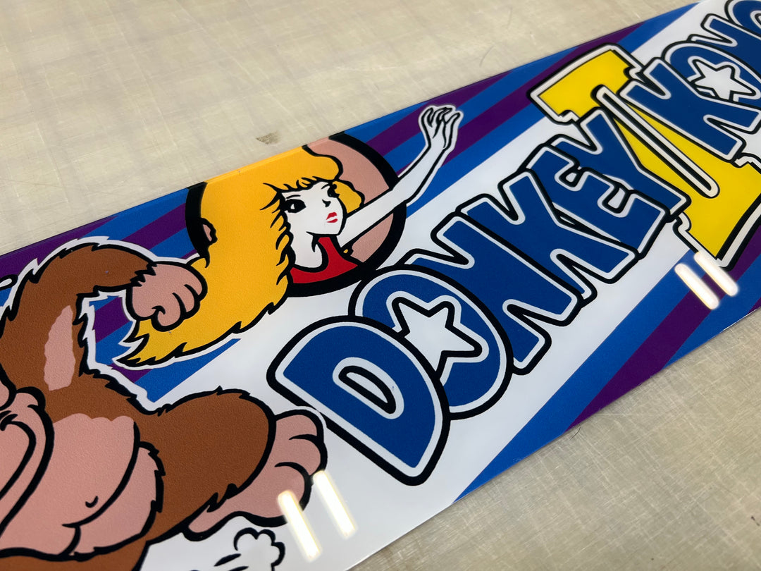 Donkey Kong 2 Marquee – Szabo's Arcades