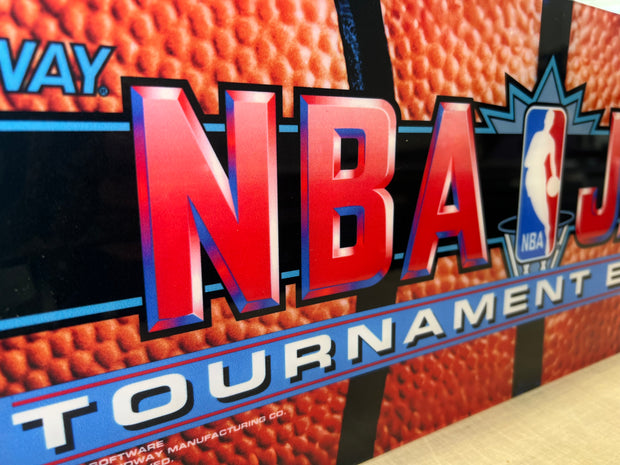 Arcade 1up NBA Jam Shaq Edition marquee