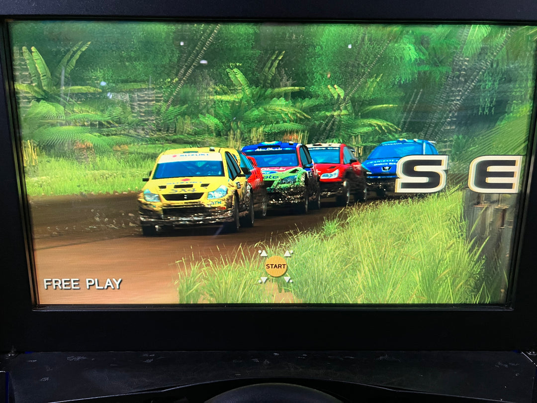 Sega Rally 3 arcade machine – Szabo's Arcades