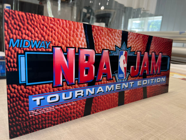 Arcade 1up NBA Jam Shaq Edition marquee