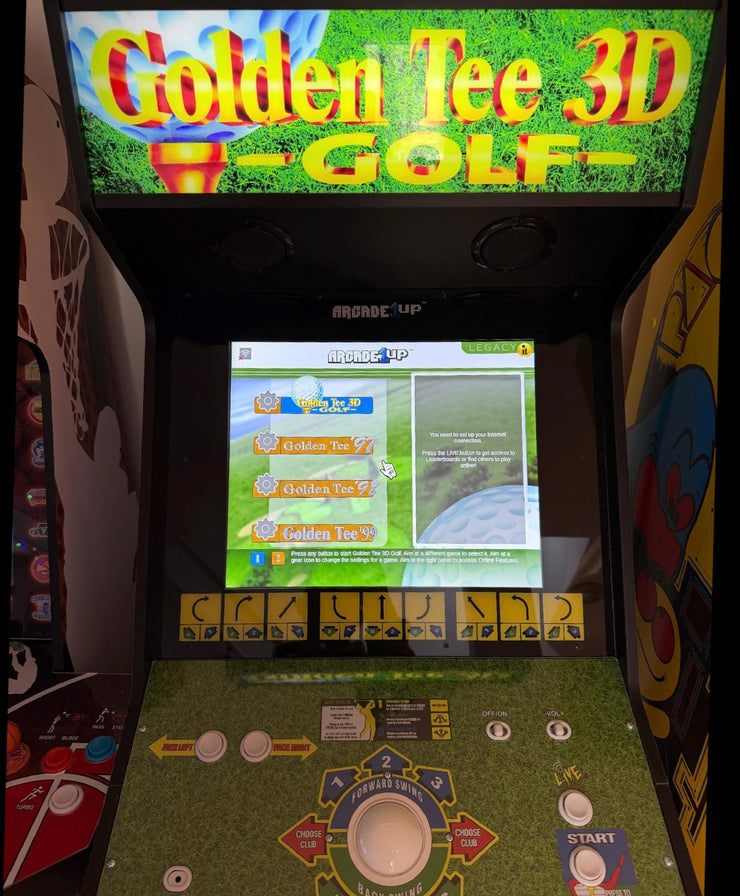 Arcade 1up Golden Tee 3D Deluxe Marquee – Szabo's Arcades