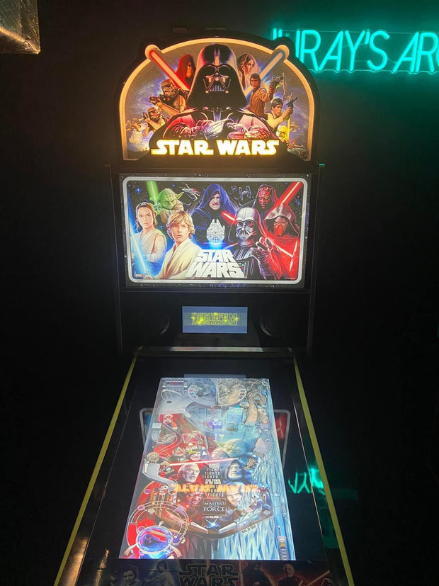 Arcade 1up Star Wars pinball topper