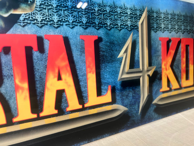 Mortal Kombat 4 marquee