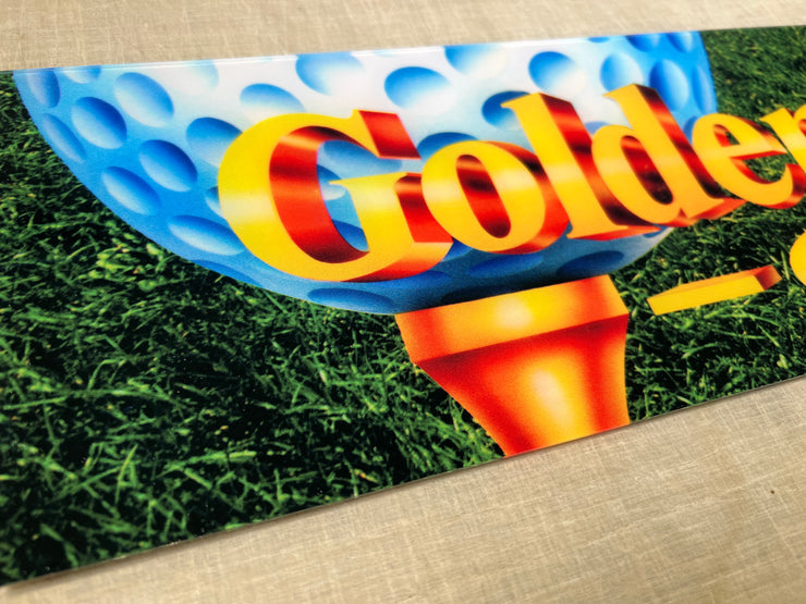 Arcade 1up Golden Tee 3D Deluxe Marquee