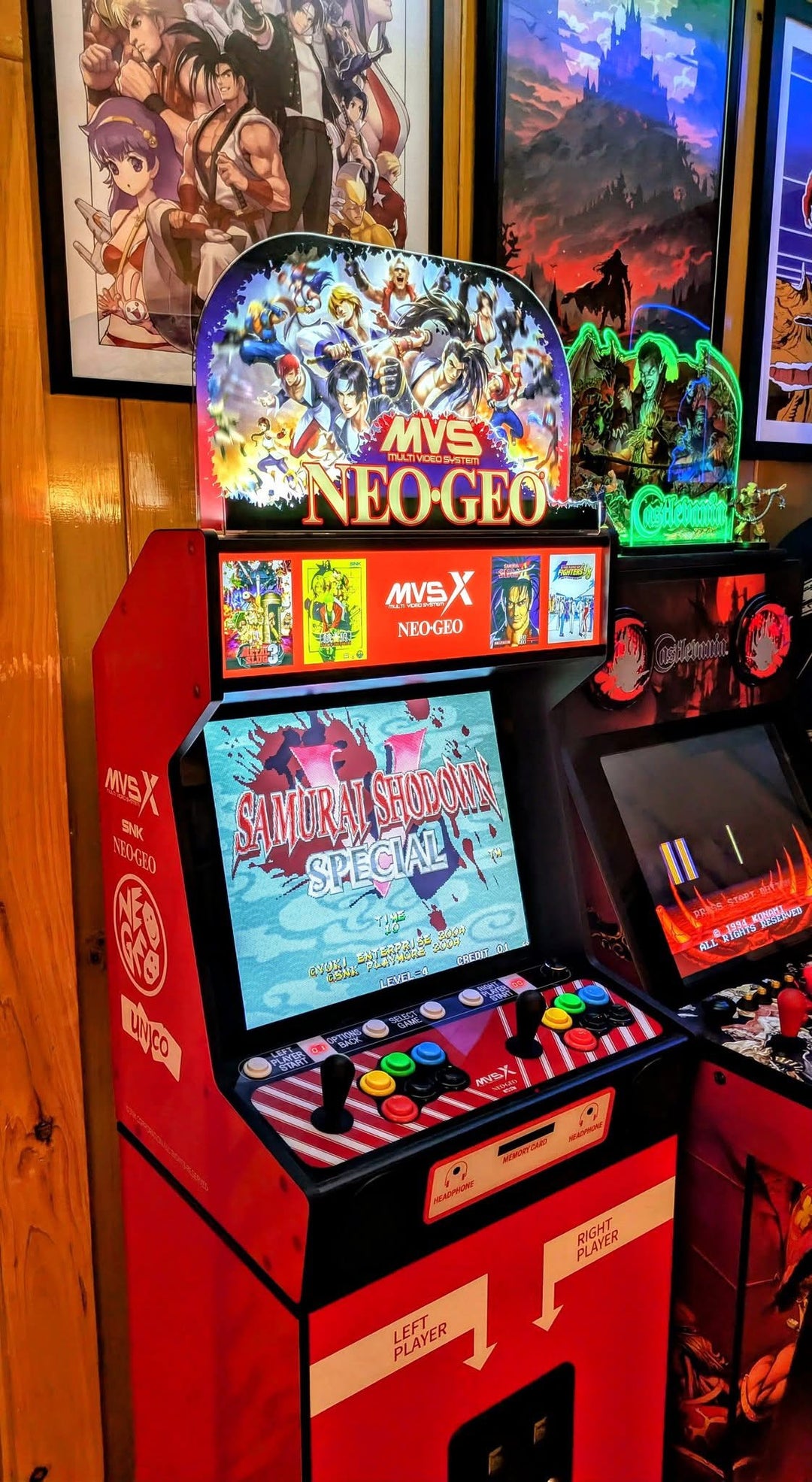 Neo Geo MVSX lighted topper – Szabo's Arcades