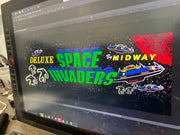 **New** Arcade 1up slip on Replacement Acrylic Marquees