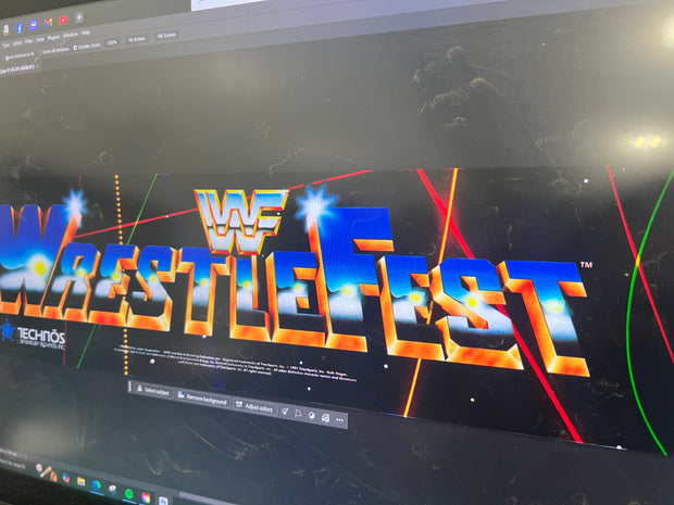 Basic Fun WWF WrestleFest marquee