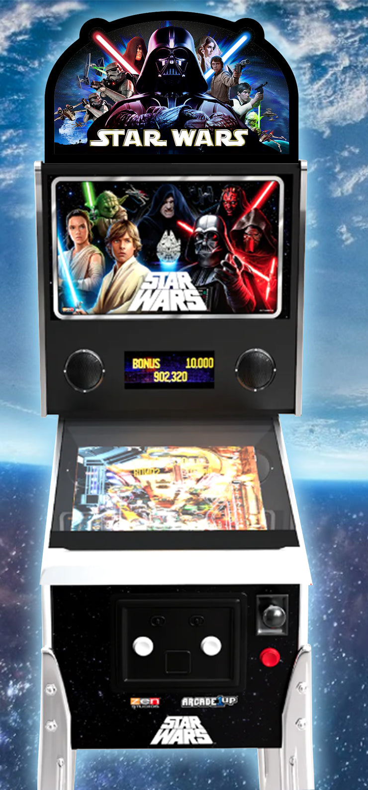 Arcade 1up Star Wars pinball topper
