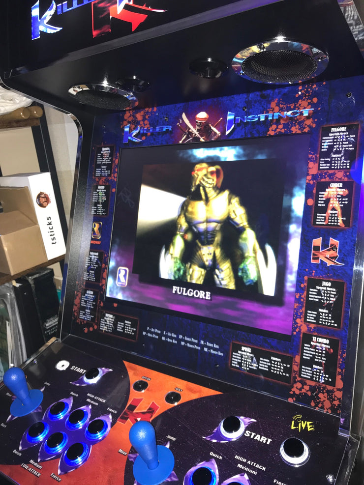 Arcade 1up Pro Killer instinct bezel