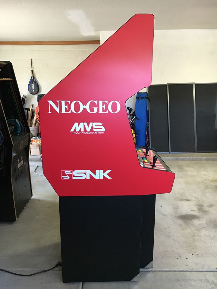 Neo Geo big red 4 Slot full art Kit MVS2-4