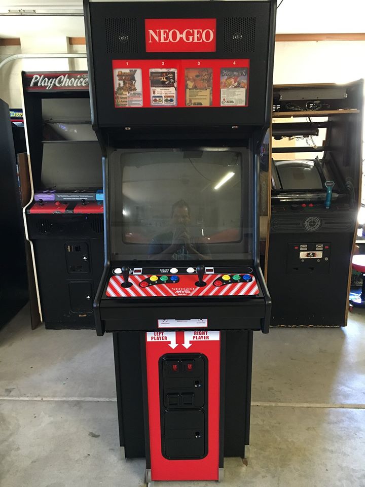 Neo Geo big red 4 Slot full art Kit MVS2-4