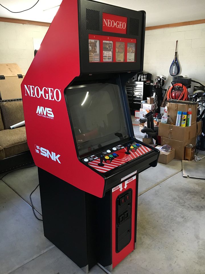 Neo Geo big red 4 Slot full art Kit MVS2-4
