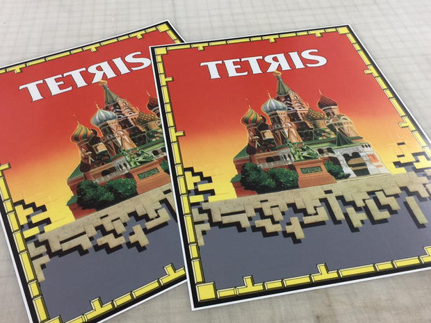 Tetris Medallion Side Art