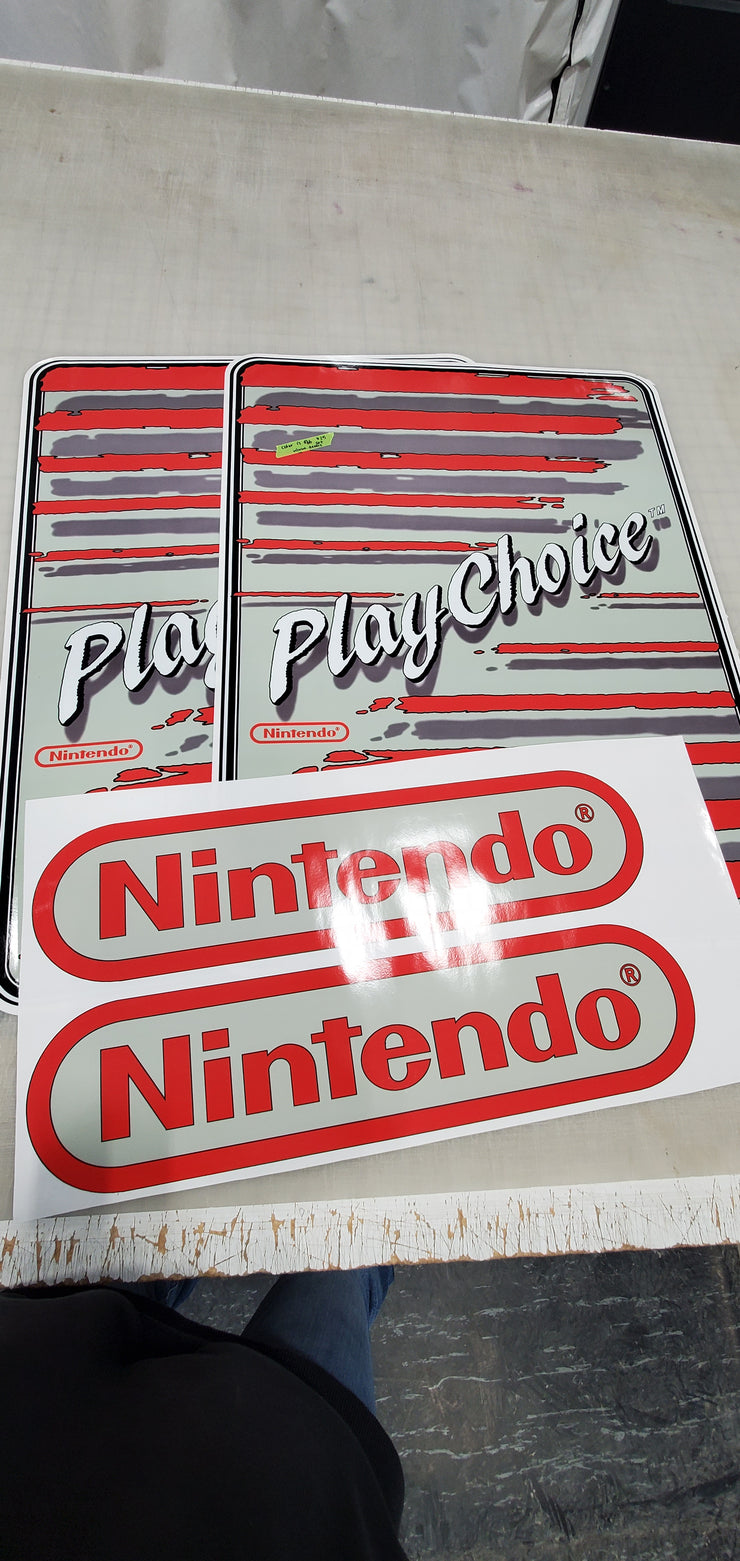 Play choice 10 Side Art- Blemishville