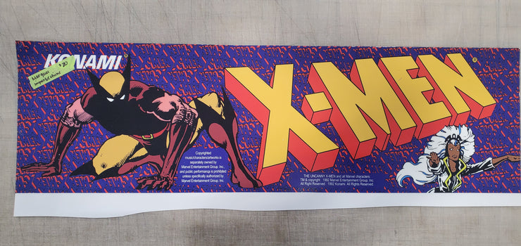 Xmen Full Size Marquee- Blemishville