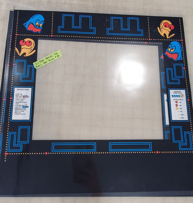 Arcade 1up Pacman Bezel- Blemishville