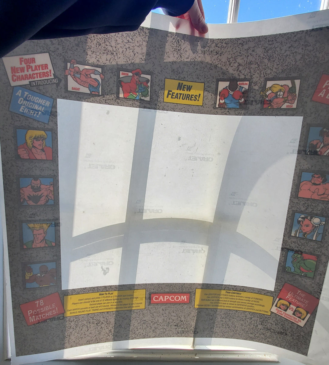 HIDDEN CHAMPION ISSUE#65配布BOXSUMMER2022 Street Fighter 2 champion Edition Bezel- Blemishville