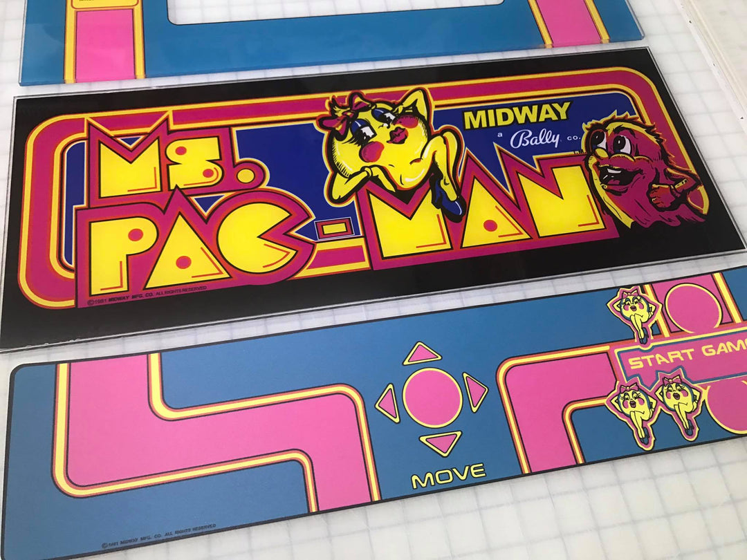 Ms Pacman marquee – Szabo's Arcades