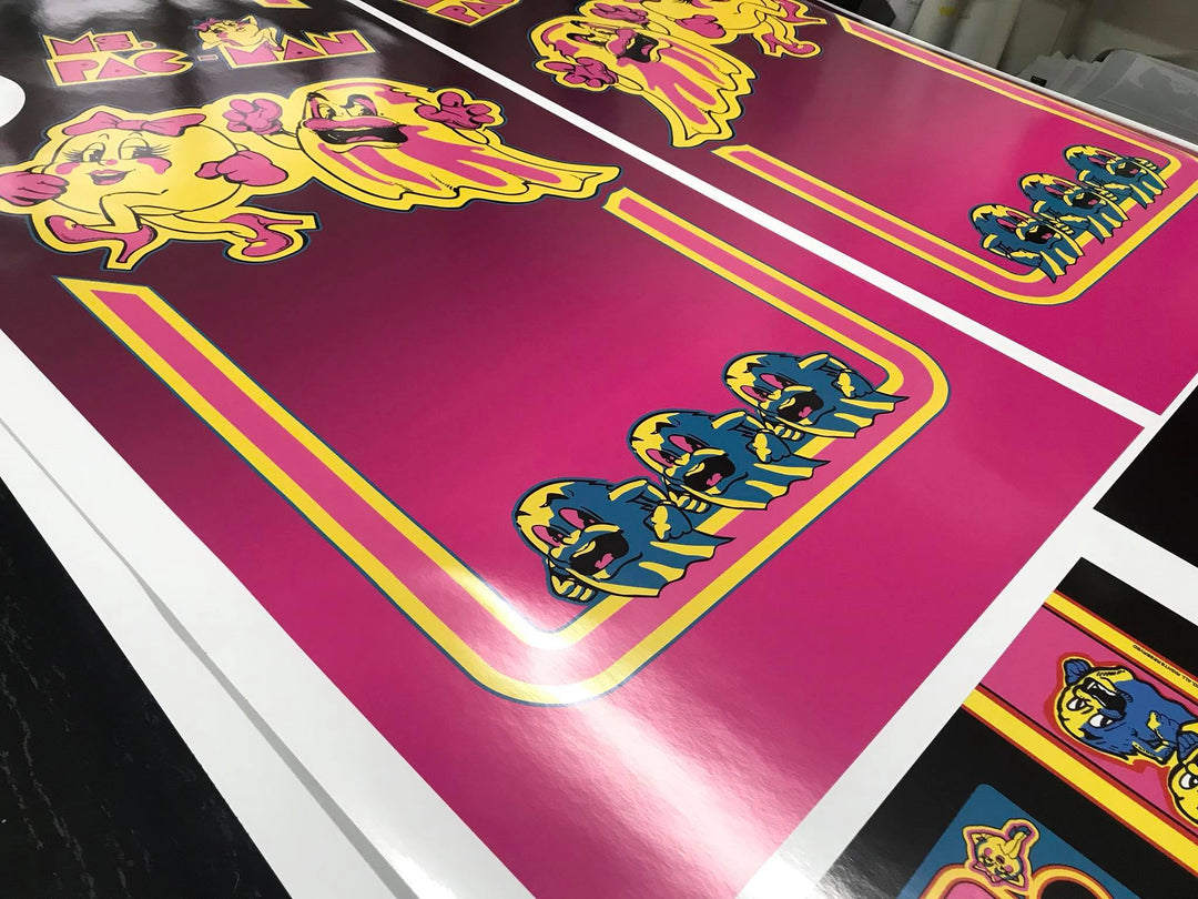 Mrs Pacman Vektor Ms. Pacman Cabaret Sides And Front – Szabo's