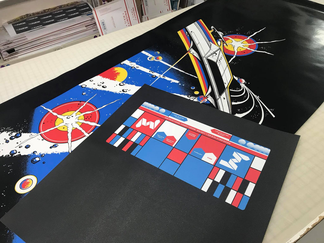 Asteroids- Side Art – Szabo's Arcades