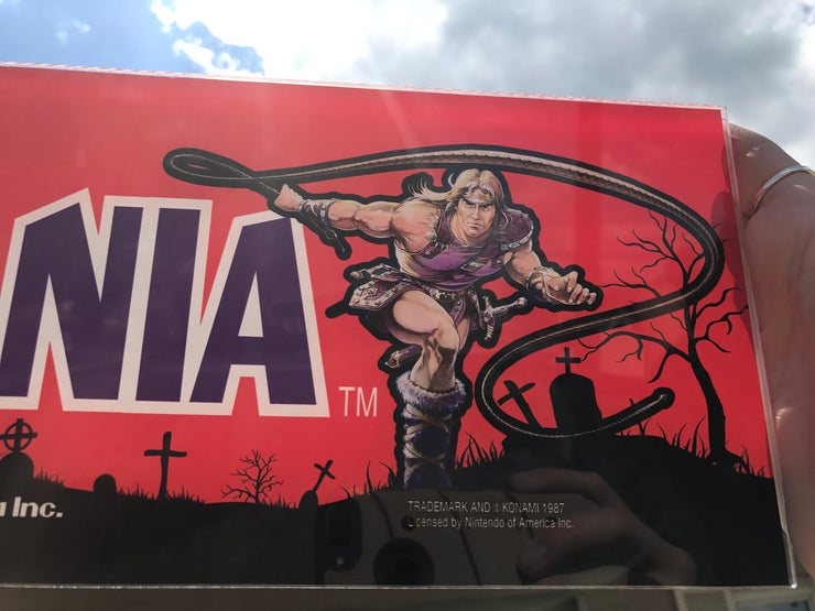 Castlevania custom marquee