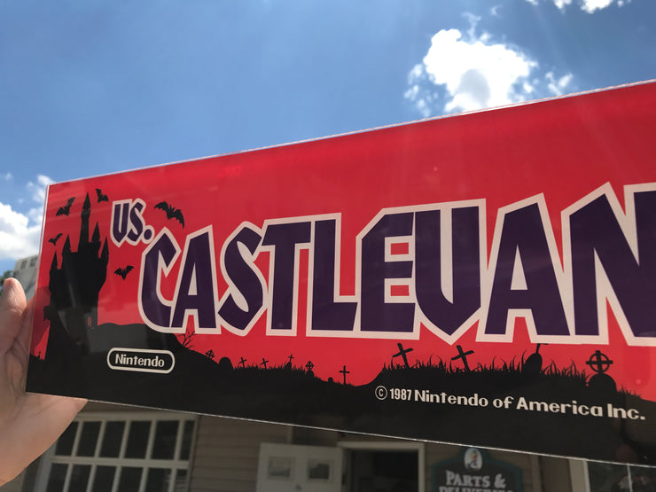 Castlevania custom marquee