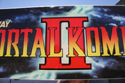 Mortal Kombat II Marquee  (full size cabinet)