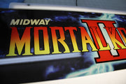 Mortal Kombat II Marquee  (full size cabinet)