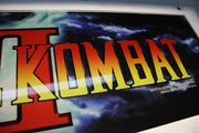 Mortal Kombat II Marquee  (full size cabinet)